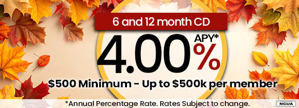 6 and 12 Month CD Promo 6 and 12 Month CD Promo